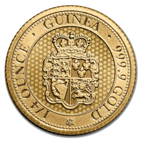 1/4 oz Guinea Rose Crown Gold Coin - Random Year